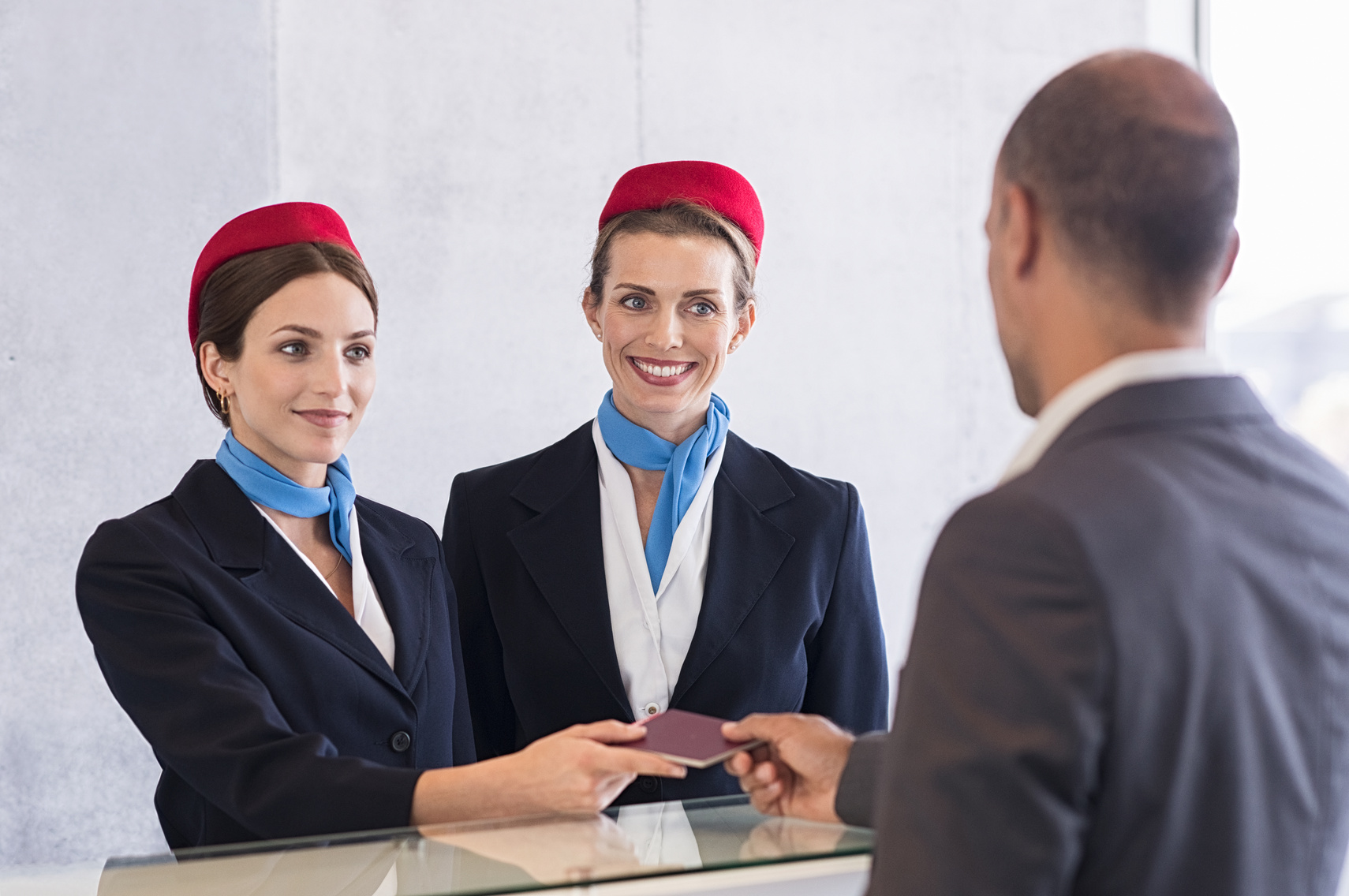 Check in at Airport